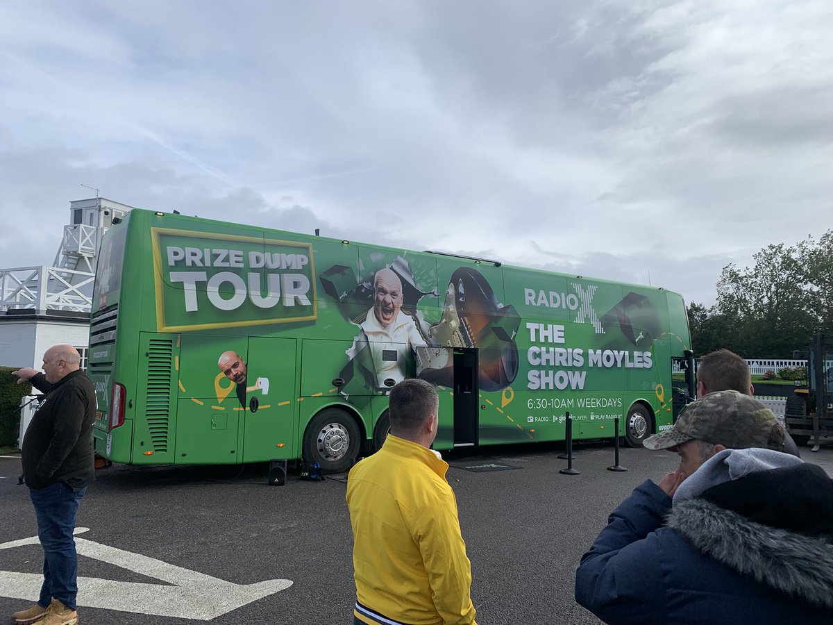 Gutted to have missed you <a href="/ChrisMoyles/">Chris Moyles</a> and the <a href="/RadioX/">Radio X</a> team this morning, was at the circuit till 10:45 but had to leave for family bits. Even gave my mug to another guy who missed out.