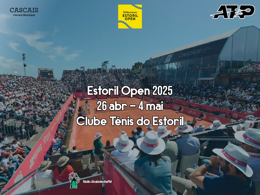 RAlcabidechefm's tweet photo. O @EstorilOpen voltará ao icónico Clube de Ténis do Estoril, em Cascais, de 26 de abril a 4 de maio de 2025. Este torneio, que tem sido realizado no mesmo local desde a sua criação em 2015. Um evento imperdível para os fãs de ténis! https://t.co/5CUaxmm7Cj