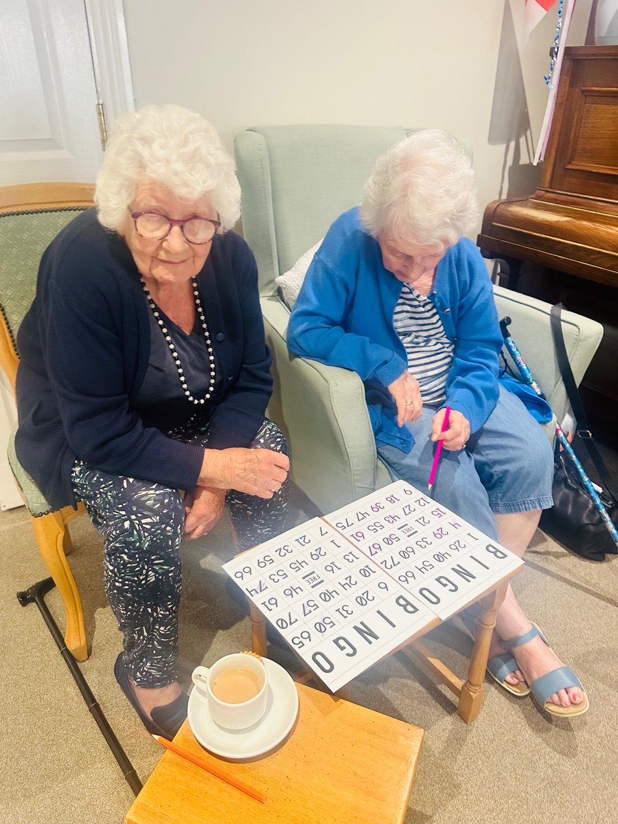 BlackbrookAH's tweet photo. Our favourite game BINGO @AnchorLaterLife #bingo #GameOn #care https://t.co/ln2twz7Pg3
