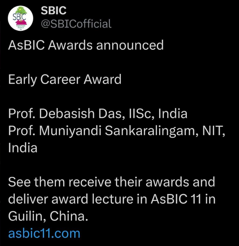 Department of Chemistry NIT Calicut (@chynitcofficial) on Twitter photo Department of Chemistry Congratulates Dr. M. Sankaralingam for receiving the "Graeme Hanson AsBIC Early Career Researcher Award" <a href="/nitcofficial/">NIT Calicut Official</a> <a href="/MSankar86/">Sankaralingam M</a> Department of Chemistry Congratulates Dr. M. Sankaralingam for receiving the "Graeme Hanson AsBIC Early Career Researcher Award" <a href="/nitcofficial/">NIT Calicut Official</a> <a href="/MSankar86/">Sankaralingam M</a>
