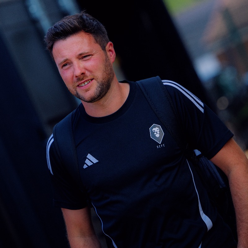 SalfordCityFC's tweet photo. Simon Wiles has departed to take up an opportunity with a Premier League club 🔝 

"We’ve shared some memorable moments together which will stay with me as I move onto a new chapter" 🗣️