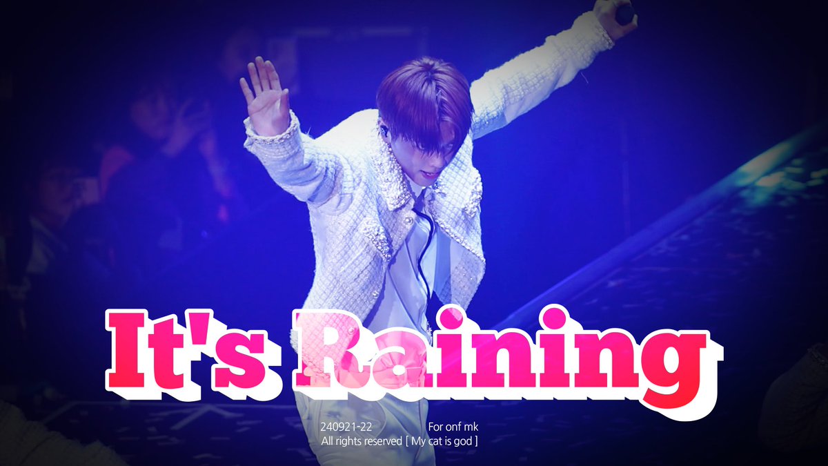 [4k] 240921 240922 온앤오프 앙콘 
#민균 #MINKYUN 

여름의 온도(Dry Ice) : youtu.be/1_KvwCt5YJk
Difficult : youtu.be/vRYW5Syl7BM
Runaway : youtu.be/ItVZmhs0DYM
It's Raining : youtu.be/S9gEzOfArs4