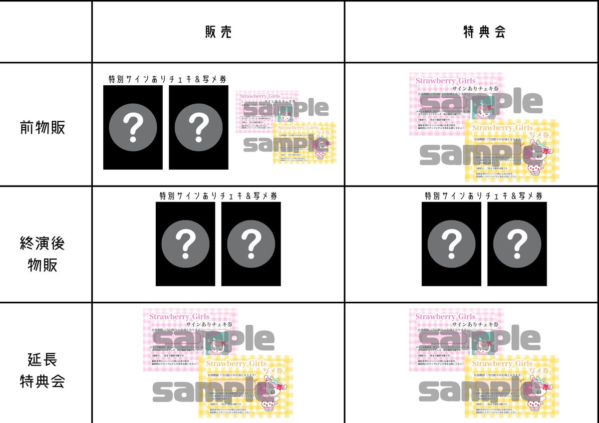 stg_info's tweet photo. 【お知らせ📢】
#ストガ

10月1日の特典会についてご確認ください。

【事前特典会】
15:00-16:00

【終演後特典会】
21:00-22:00

・終演後特典会でのみ使用可能の特別チェキ券が売り切れた場合は追加販売はございません。
・おひとり様一会計各券3枚ずつの購入制限をつけさせていただきます
※並び直しての購入は可能
・一度に使用できる枚数は3枚まで(組み合わせは自由)
また、複数枚お持ちのお客様は恐れ入りますが時間に限りがございので、1枚ずつのループではなくまとめての使用をお願いいたします。

1人でも多くのお客様に感謝の気持ちを伝えたいと思っております。
ご理解ご協力のほど何卒、よろしくお願いいたします。