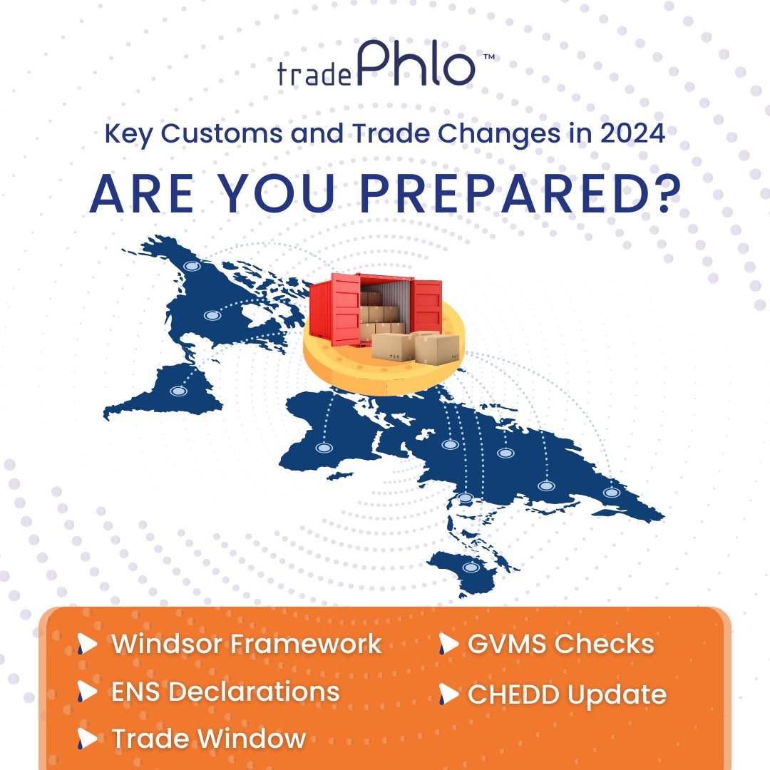 Key Customs and Trade Changes in 2024 – Are You Prepared? 📦🌍Big shifts are coming for UK-EU trade in 2024! Here are some key updates you can't afford to miss.

#CustomsCompliance #2024Updates