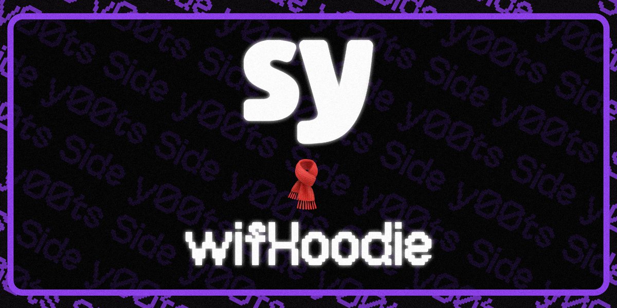 T1mtenox's tweet image. Excited to announce that

@SideY00ts will be utilized by @wifHoodie&apos;s Wardrobe, where everyone will be able to build their own off-chain side y00t and play with new or old traits.