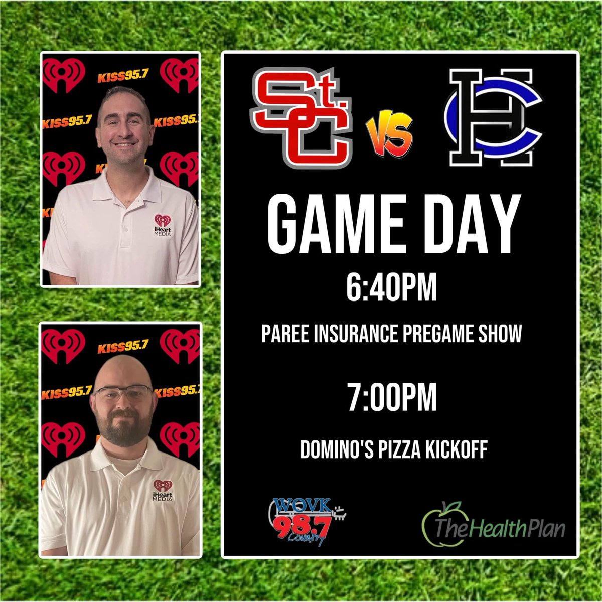 It’s Game Day and the Coal Bucket is on the line between <a href="/stcathletics1/">St.C. Athletics</a> &amp; <a href="/HC_Football__/">Harrison Central Football</a> ! <a href="/cthoburn87/">Chris Thoburn</a> &amp; <a href="/jblumenauer/">Jeffery Blumenauer</a> have the call on our <a href="/TheHealthPlanHQ/">The Health Plan</a> Game of the Week!