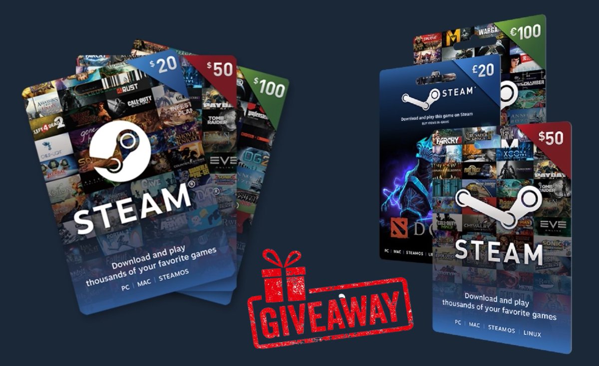 SteamGamesPC's tweet photo. ⚓️#GIVEAWAY - 💸"$5 STEAM WALLET GIFT CARD"💸

🎁To enter simply: 👇
✅ Follow me &amp; @GamerskyDeals
✅ Repost &amp; Like♻️💟

📆Ends on SEPTEMBER 29th⏰
📧DM me to sponsor a giveaway like this!
#Giveaway #SteamGame #IndieGameDev #Steamworks https://t.co/Yd6K2g7Vdd