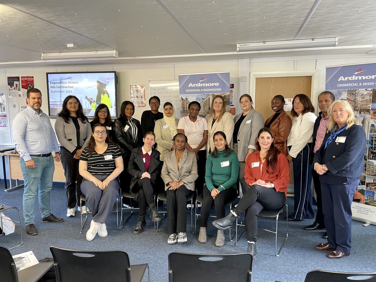 LondonLegacy's tweet image. Yesterday @ardmoreuk hosted its second 'Empowering Women into Construction'  event at #BuildEast as part of #NationalInclusionWeek2024

The day offered women the chance to explore exciting career opportunities, learn from successful women in the sector and network

#ImpactMatters