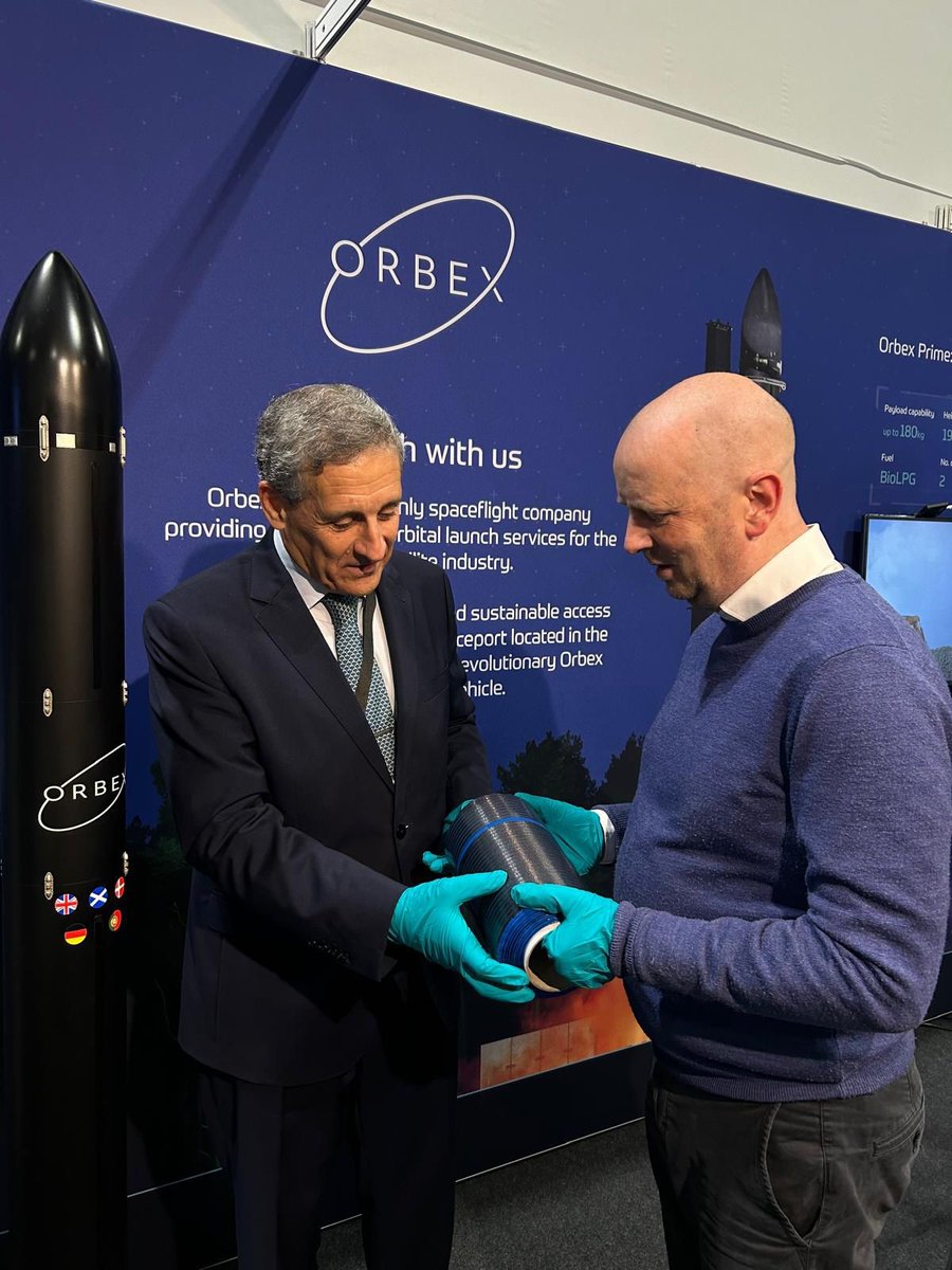 Orbex Space (@orbexspace) on Twitter photo Today we announced that we have made a contribution to the development of sustainable manufacturing in Scotland by donating carbon fibre to the <a href="/NMIS_group/">National Manufacturing Institute Scotland</a> and <a href="/AyrshireColl/">Ayrshire College</a>
Read more here: ow.ly/A9xe50TwYxr
#givingback #carbonfibre #aerospace #manufacturing Today we announced that we have made a contribution to the development of sustainable manufacturing in Scotland by donating carbon fibre to the <a href="/NMIS_group/">National Manufacturing Institute Scotland</a> and <a href="/AyrshireColl/">Ayrshire College</a>
Read more here: ow.ly/A9xe50TwYxr
#givingback #carbonfibre #aerospace #manufacturing