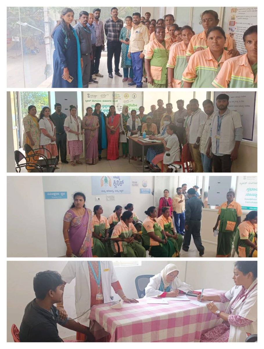 mohpnnbbmp's tweet photo. Date: 27/09/24 Health check up camp at ward 182 padmanabhanagara for pourakarmikas in presence of MOH,UPHC MO's and team,HS ,AEE SWM, and SHI team.

MOH 
Padmanabhanagara, South Zone 
@BBMPAdmn @Bbmpcares @BBMPCOMM @BBMPSplHealth @DHFWKA @ZCBBMPSOUTH @RAshokaBJP https://t.co/5s9LXFoFrK