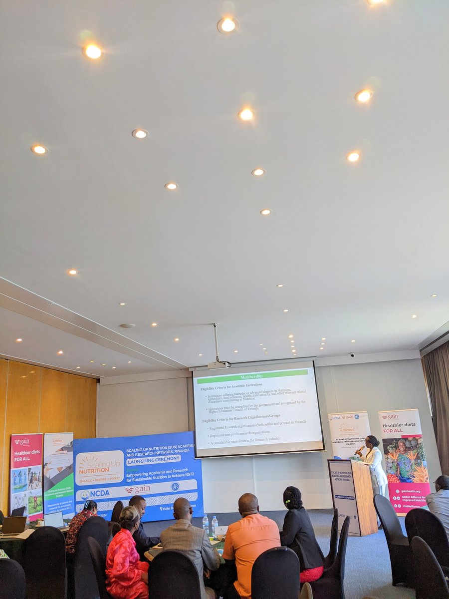 Happening Now!!

I am attending the Scaling Up Nutrition Academia and Research Network, Rwanda <a href="/SUN_Movement/">Scaling Up Nutrition (SUN) Movement</a> Launching Ceremony.

Empowering Academia and Research for Sustainable Nutrition to Achieve NST2.
