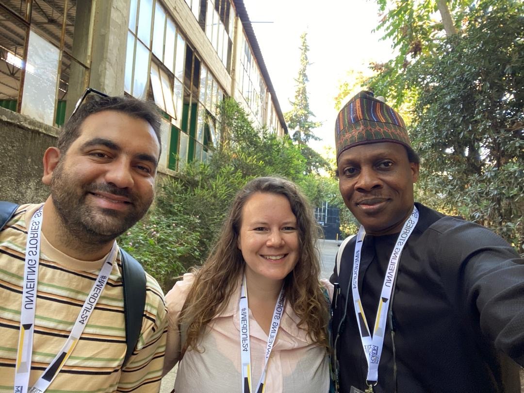 the_ccij's tweet photo. #CCIJ team is at IMEdD International Journalism Conference in Athens this week. 

Join Data Editor Sotiris Sideris, Carolyn Thompson and Africa Editor Ajibola Amzat at their panels if you're attending. 

#journalismconference #IJ4EU https://t.co/67ysZWpLWV