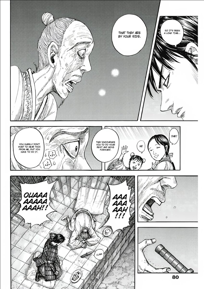 juddin003's tweet photo. #KINGDOM811 #KingdomSpoilers
Shin is amazing man, but this type of approach will be hard to always do. Especially with other generals. Garou was right, someone could've got hurt, but now the citizens are more at ease. That Kyoukai jumpscare 😂 https://t.co/VJ6PJN82d6