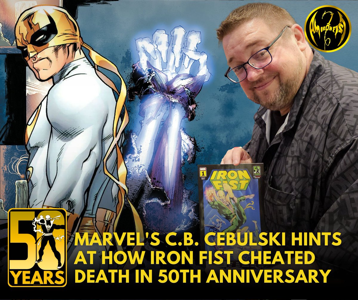 iamironfist23's tweet photo. IRON FIST FRIDAY Vol. 316: New blog up! I saw @CBCebulski at SuperManila Comic Con and was able to sneak in a question. He responded with what could be a hint at how Danny Rand cheated death.

You can read my full conversation with him at the link below.👊
https://t.co/fGCNxNQpCX https://t.co/C2gifnbxmC