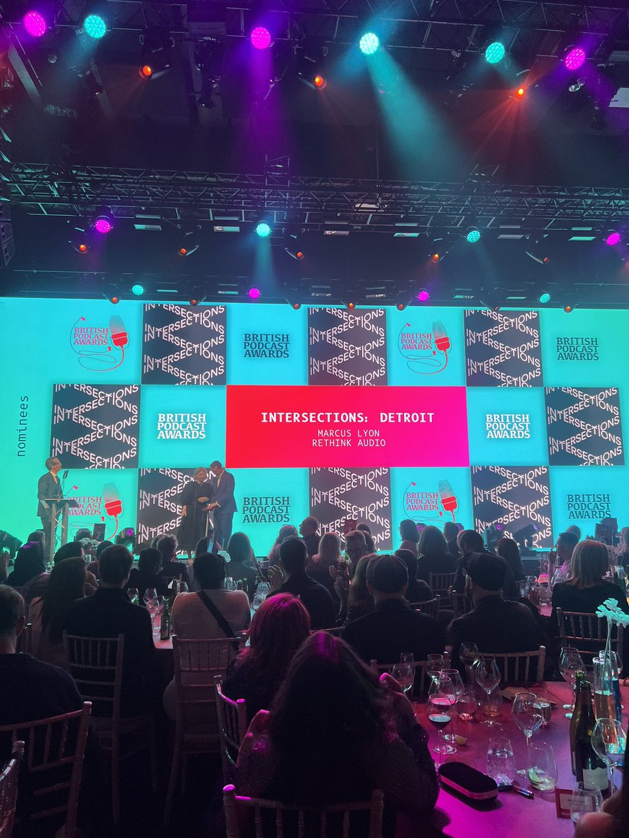 rethinkaudio (@rethinkaudio) on Twitter photo Huge congratulations to the Intersections team Marcus Lyon, Camila Pastorelli and <a href="/joebriggsprice/">Joe Briggs-Price</a> <a href="/ahumanatlas/">Human Atlas</a> for their Bronze win in Arts and Culture at the <a href="/britpodawards/">British Podcast Awards</a> last night!! 🏆
Discover Intersections, wherever you get podcasts: podfollow.com/1684469887 Huge congratulations to the Intersections team Marcus Lyon, Camila Pastorelli and <a href="/joebriggsprice/">Joe Briggs-Price</a> <a href="/ahumanatlas/">Human Atlas</a> for their Bronze win in Arts and Culture at the <a href="/britpodawards/">British Podcast Awards</a> last night!! 🏆
Discover Intersections, wherever you get podcasts: podfollow.com/1684469887
