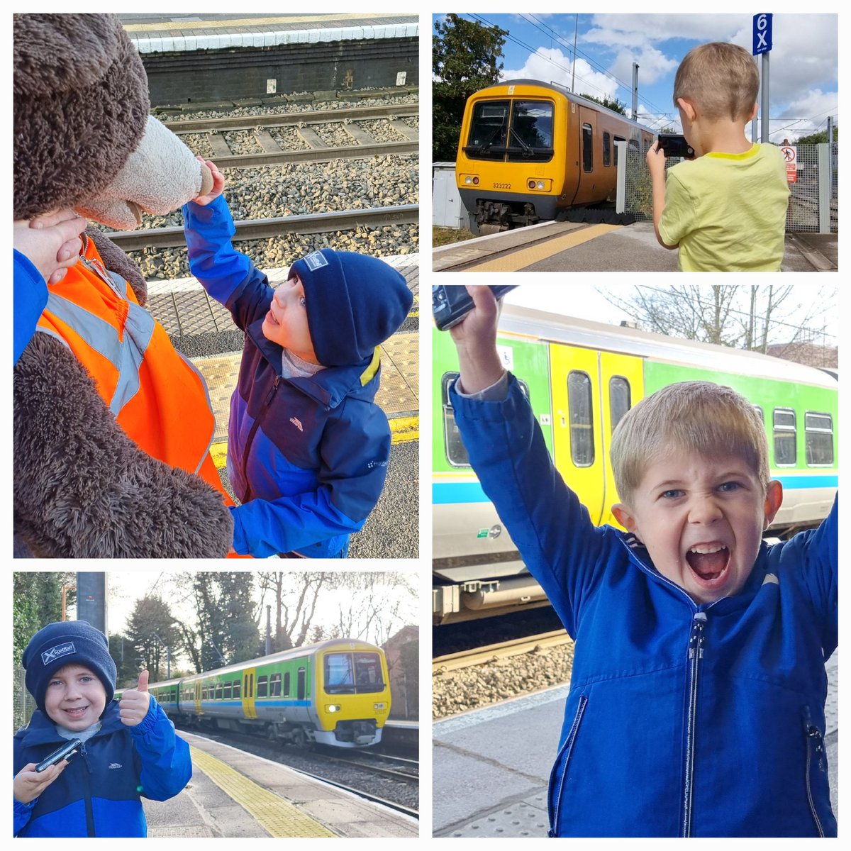 ukrailadventure's tweet image. Last day for the #class323 in the West Midlands. We've grown very fond of these units during our visits to the area, mostly down to the antics of @HunsletTheBear. We'll always have special memories of watching them with Hunslet and his PAs last year 😊