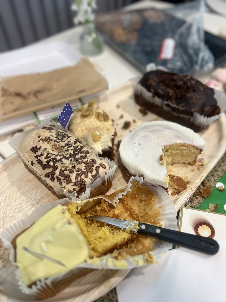 Fab to be hosting the Macmillan Coffee Morning today! ☕️🍰 Great to see staff (and Governors!) come together to enjoy delicious treats and raise funds for a great cause. Every slice and sip makes a difference. <a href="/macmillancancer/">Macmillan Cancer Support</a> <a href="/BasitMahmood91/">Basit Mahmood</a>