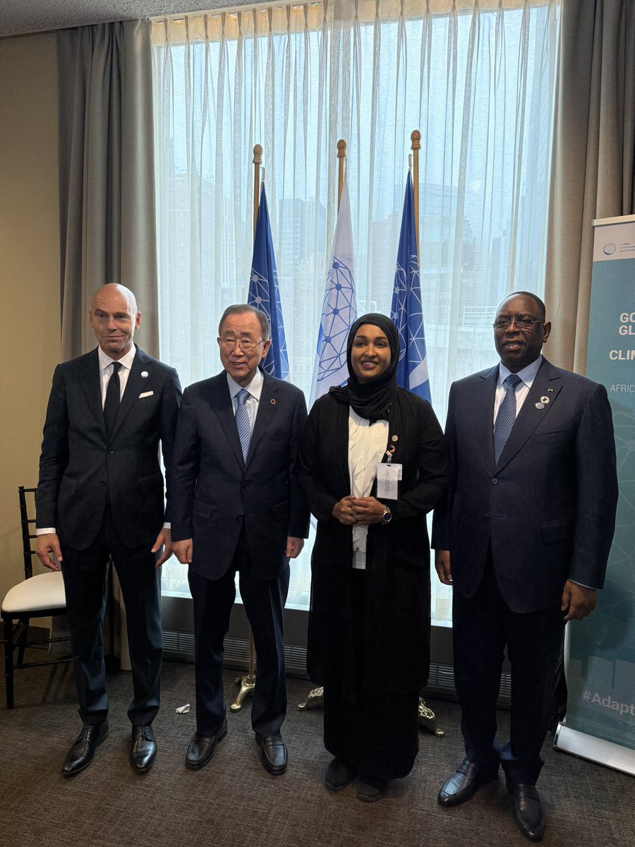 Honored to represent Somalia at the <a href="/GCAdaptation/">Global Center on Adaptation</a> leaders dialogue. Somalia is committed to building climate resilience through sustainable water management, food security, and ecosystem restoration. Together, we advance global adaptation efforts to protect the most vulnerable.
