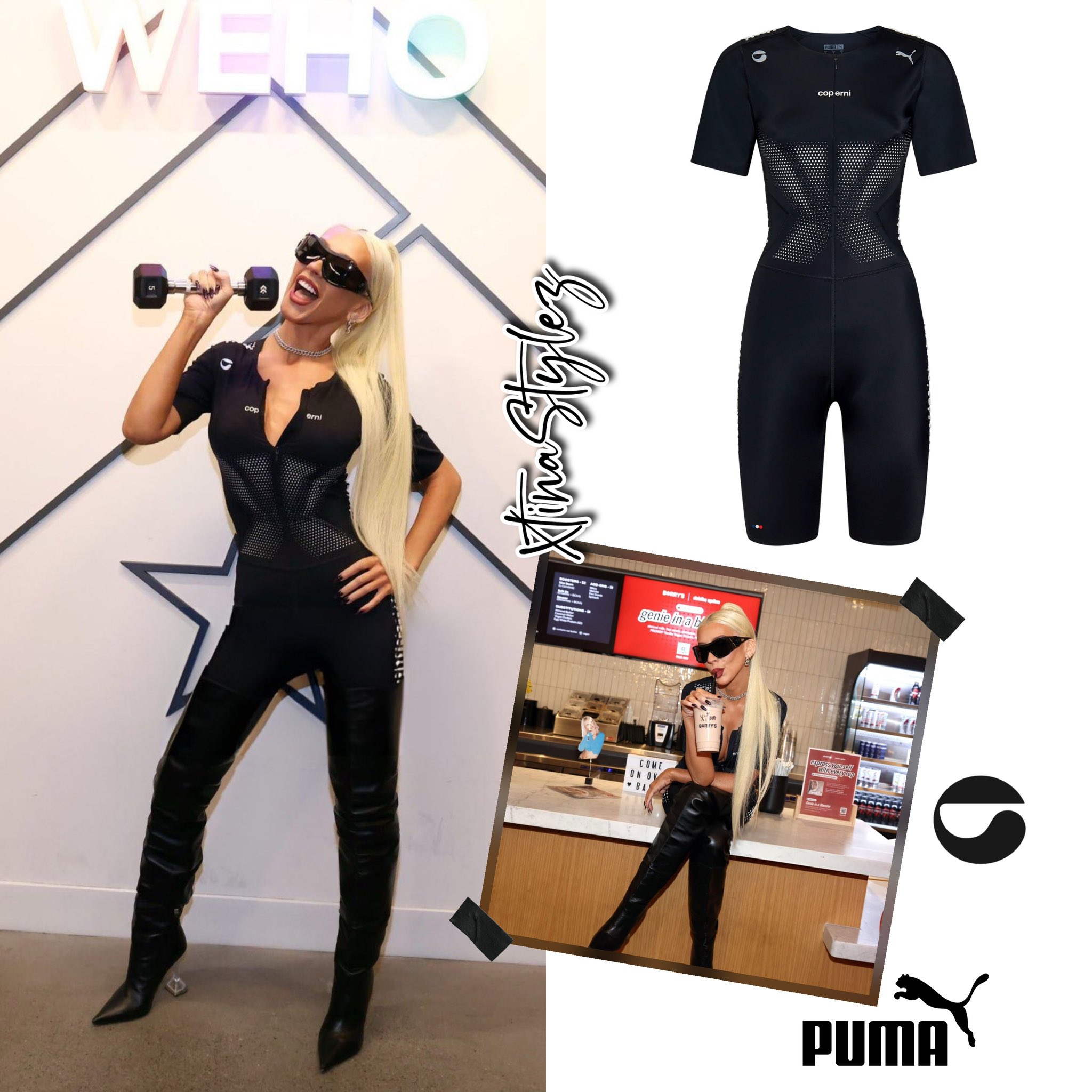 憧れの XTINA at appearance an made „#christinaaguilera X: в STYLEZ パンツ