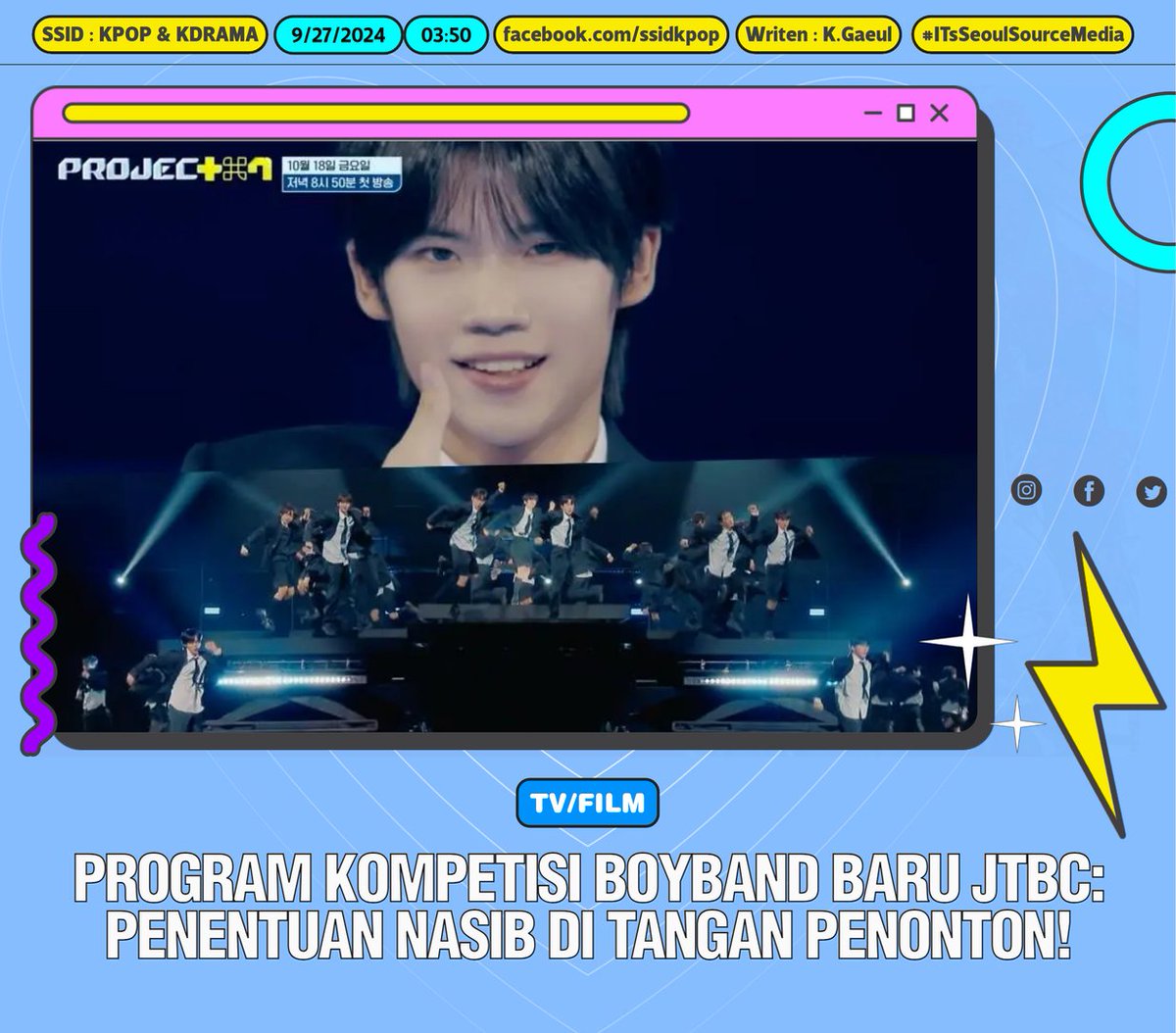 kpopdankdramaid's tweet photo. #PROJECT7 Unveils Powerful Theme Song Performance by Contestants #AuditionProgram #GlobalIdolGroup #InteractiveVoting
Baca: https://t.co/VQYJ1nl1qU
-BiBiNimerva https://t.co/j7PRjTN0lz
