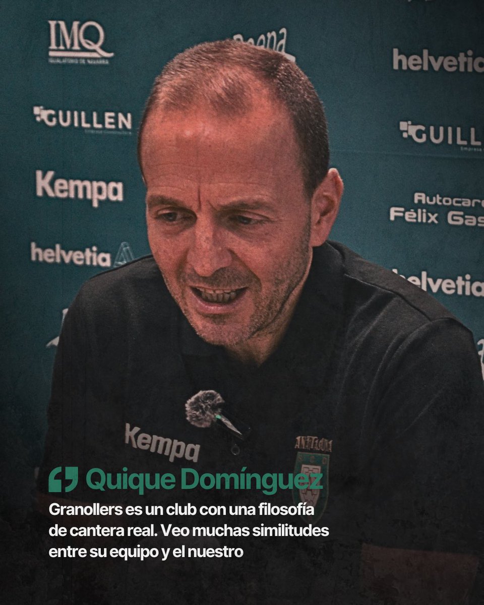 AnaitasunaBM's tweet photo. 🎙️ RUEDA DE PRENSA | Quique Domínguez: “Granollers es un club con una filosofía de cantera real. Veo muchas similitudes entre su equipo y el nuestro”.
Puedes ver la rueda de prensa completa en nuestro canal de YouTube.
#ANAGRA https://t.co/BL8evEtzja