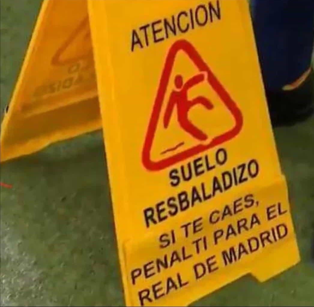 🚨#ULTIMAHORA 🚨

💥El Atletico de Madrid ha instalado estos carteles por los pasillos del Civitas Metropolitano.