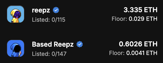 gm reepz! happy Friday
will it be the day I finally hit double-digits in the OG collection??

wait am I doing this right? 
shit idk, where’s druad