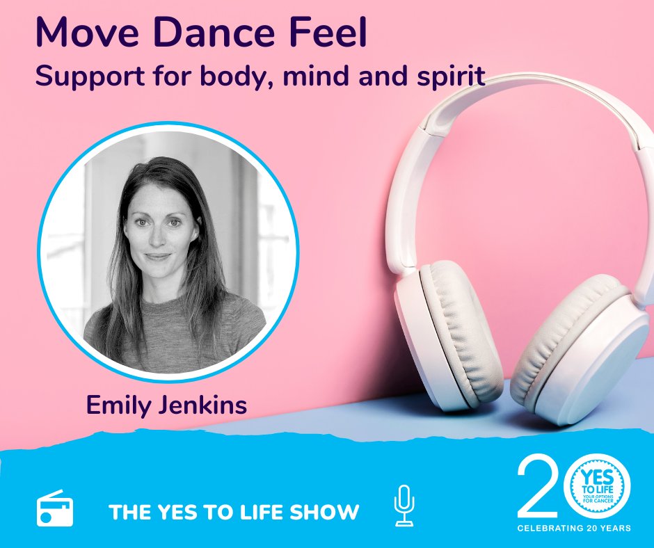 <a href="/yestolife/">Yes to Life</a> Radio Show “Move Dance Feel” with Emily Jenkins <a href="/MoveDanceFeel/">Move Dance Feel</a>

Dance turns out to be a powerful resource for those with cancer as Emily Jenkins has clearly demonstrated.

bit.ly/YesToLifeRadio

<a href="/ukhealthradio/">UK Health Radio™</a>

#yestolife #cancercharity #movedancefeel #cancersupport