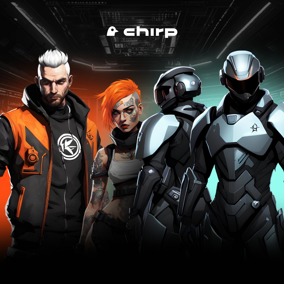 ChirpDeWi's tweet photo. The future world is in chaos—choose your side in the battle to restore global connectivity!

In the upcoming @ChirpDeWi #DePIN P2E mobile game, each scan of a wireless network not only earns you $CHIRP tokens but also brings your alliance closer to victory. 

Fight for control of hexagons on the map, and collaborate with your allies to rebuild the future!
