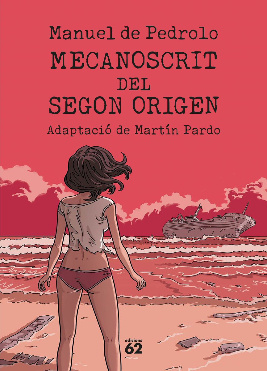 Grup62's tweet photo. 🌍📚 Celebrem el 50è aniversari de 'Mecanoscrit del segon origen' de Manuel de Pedrolo (a #labutxaca) i la seva nova vida com a còmic.
Ideal per als qui estimen la ciència-ficció amb profunditat i aventura. https://t.co/178Fh1xh2a