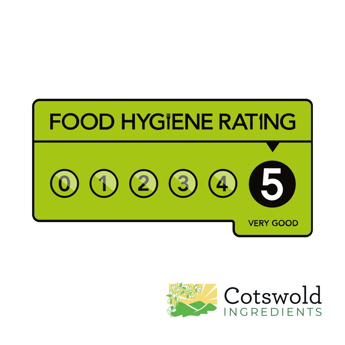 We've achieved the highest level of food hygiene rating – Level 5! 🙌

This milestone reflects our unwavering commitment to maintaining the highest standards of cleanliness and safety in every aspect ⭐ 🏅

📧 Email Us: sales@cotswoldingredients.co.uk
🌐 cotswoldingredients.co.uk