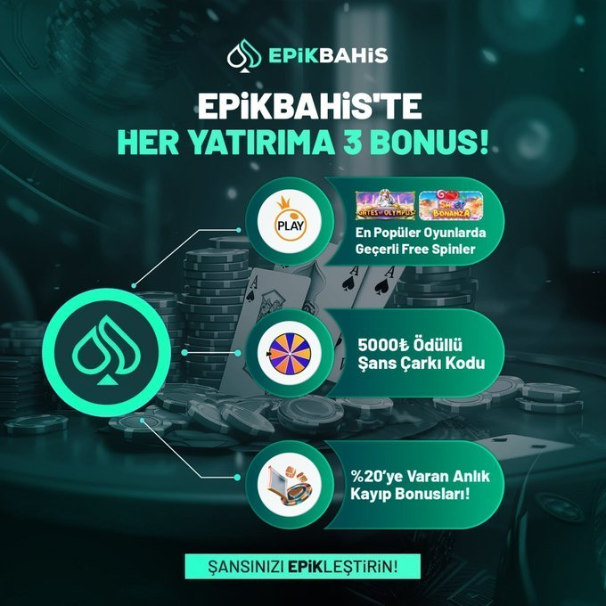 UbaBasketball's tweet photo. #Epikbahis'den Anlık

💸%20 Slot Kayıp Bonusu

🎁250TL Deneme Bonusu

✅Üyelik için https://t.co/BOAerxNatn

Icardi #bist100 Fenerbahçe #borsa #halkaarz Osimhen #GSvPAOK Ali Koç #AJAvBJK #sasa #altın https://t.co/NjosK3CHeu