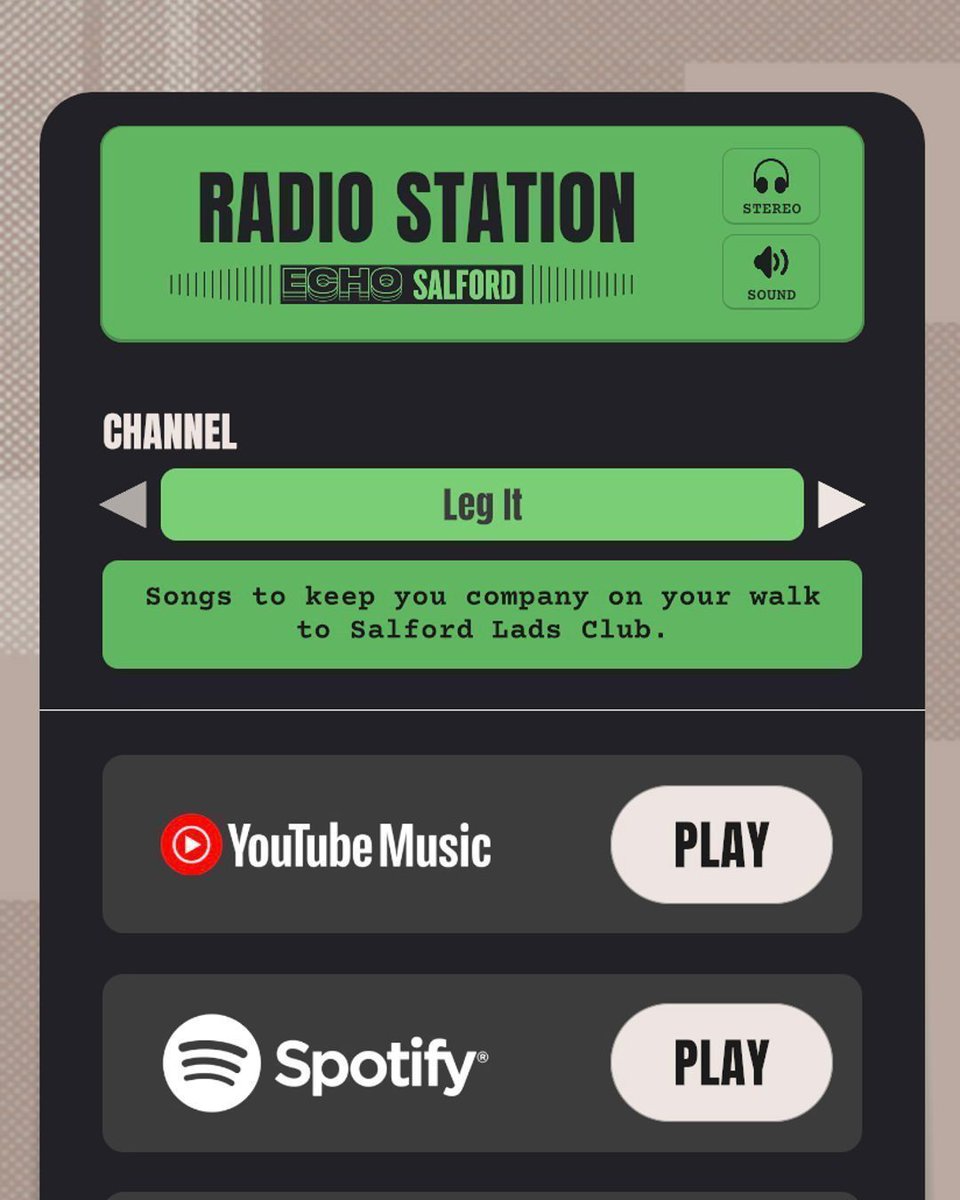 EchoSalford's tweet photo. 🎧 Looking for new music to keep you going? Unlock our radio stations bursting with great tunes as you go on the Salford music trail! 

Download the Echo Salford app and get started: https://t.co/XIUXax7eXc

#SalfordMusic #EchoSalford #MusicHeritage #SalfordMusicTrail https://t.co/iGLy2jKOmp