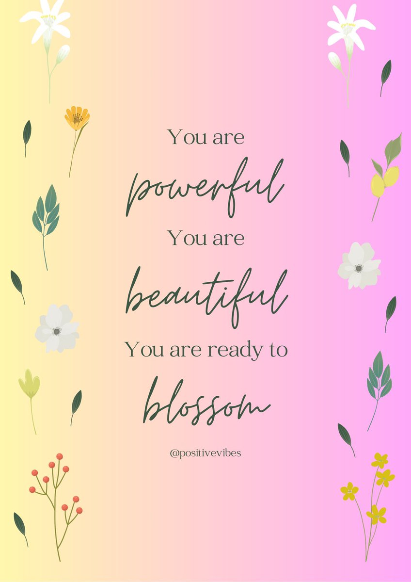 Vibes3024's tweet photo. whoever needs to hear ...this is for you.

You are powerful...!!

#life #love #motivationalquotes #positivevibes #positivelife https://t.co/cawDwOiDeM