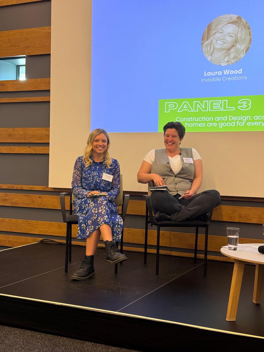 InvisCreations's tweet image. Honoured to speak at the Housing &amp;amp; Social Care Accessibility Summit. We shared our work on inclusive design &amp;amp; strategic home adaptations. Thanks to hosts
@Horizon_Housing  &amp;amp; @ScotHousingNews #FitForOurFuture #HSCAS2024 #InclusiveDesign #HomeAdaptations @StirUni @procareltd