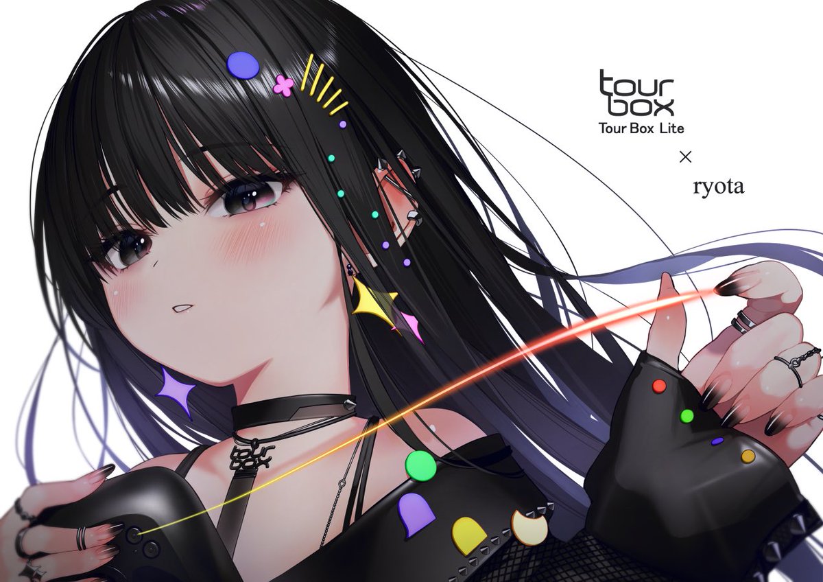 「✧✦ TourBox Lite × ryota ✦✧スマートでスタイリッシュな見」|ryotaのイラスト