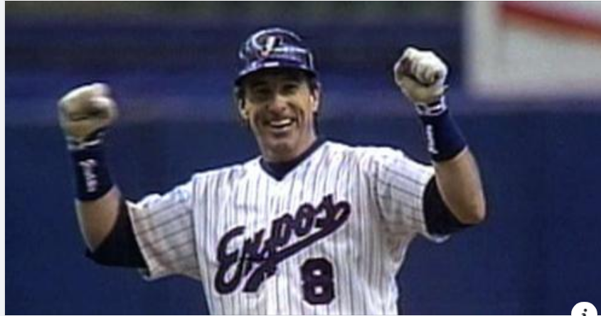 coopincanada's tweet image. #OTD 32 years ago, Montreal Expos catcher Gary Carter doubled in his final MLB at bat.

The ball just eluded the reach of Chicago Cubs right fielder and ex-Carter teammate Andre Dawson.

Carter received a prolonged standing ovation at Olympic Stadium.

#Expos