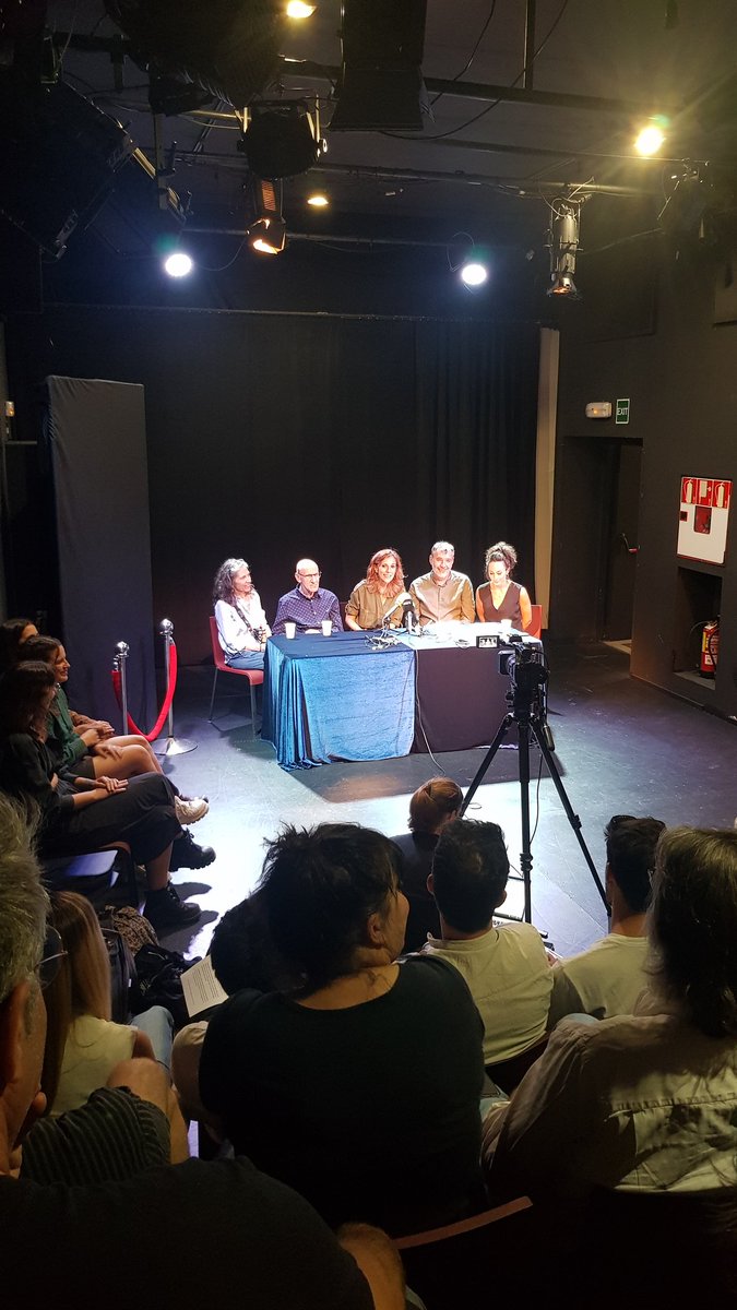 A la presentació del relleu del Teatre Gaudí. #teatre