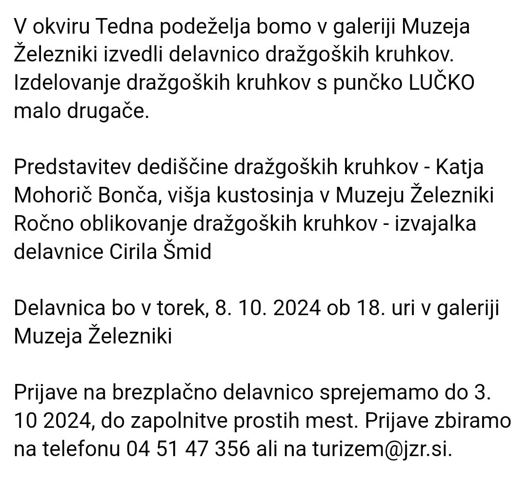 DanielKalan's tweet image. Delavnica dražgoških kruhkov, v #muzej-u #Železniki. 

Vabljeni.