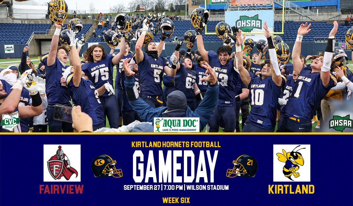 Kirtland Hornet Stat Crew tweet media