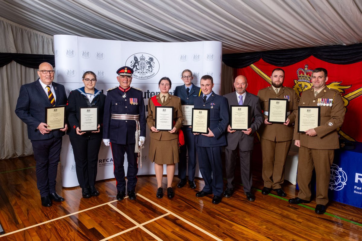 It was fantastic to kick off the start of our Lord-Lieutenant’s Award event season last night in Hull 💫 Congratulations to all who were recognised for their extraordinary work with the Reserve and Cadet Forces. ➡️ rfca-yorkshire.org.uk/news/2024-lord…
