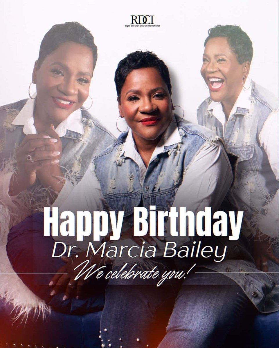 Help us celebrate our wonderful General Dr. Marcia Bailey! 

Dr Marcia Bailey, your grace, unwavering faith &amp; wealth of wisdom inspires us all!  Today, we celebrate not only the astounding woman that you are but also the countless ways you have impacted  so many women.  We ❤️ U