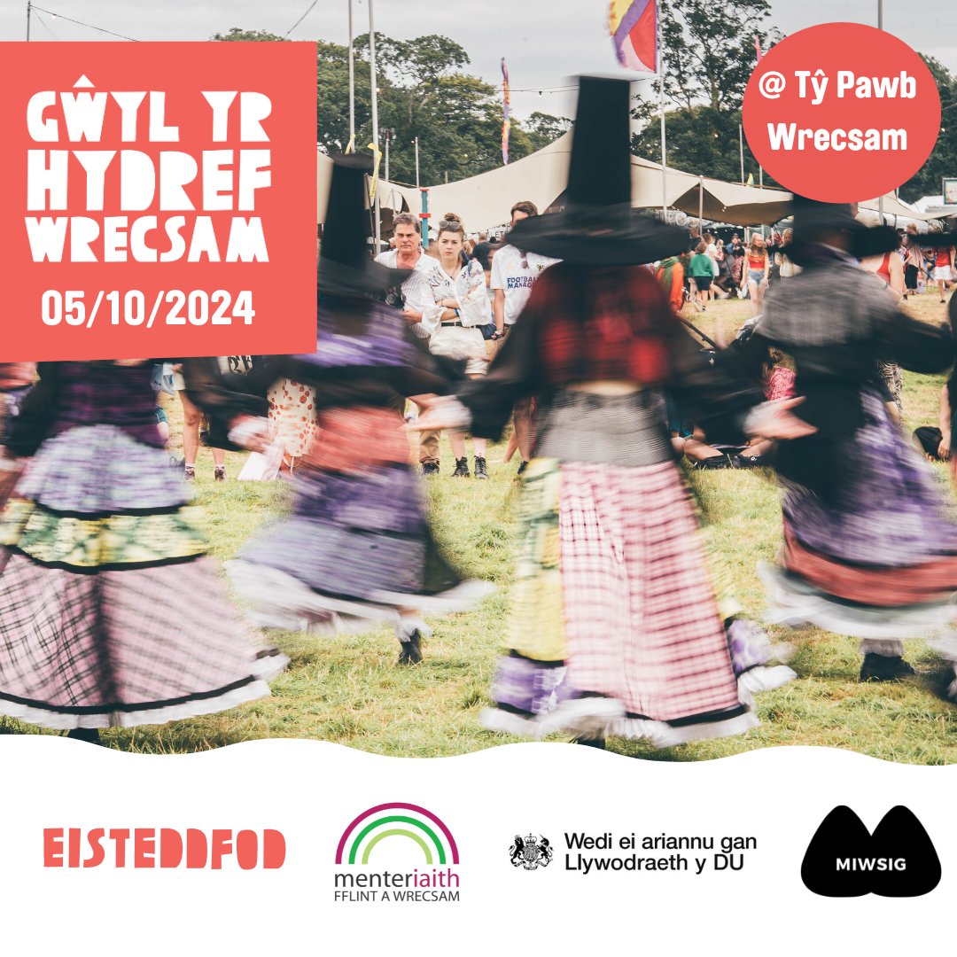 ✨ Gŵyl yr Hydref Wrecsam - 4 / 5 Hydref ✨

Bydd cyfle i chi ddod i weld Qwerin yn perfformio AM DDIM yn Nhŷ Pawb Wrecsam dydd Sadwrn 5 Hydref am 13:45 a 16:00.

Ariennir y prosiect gan #CFfGDU a Chronfa Dydd Miwsig Cymru
