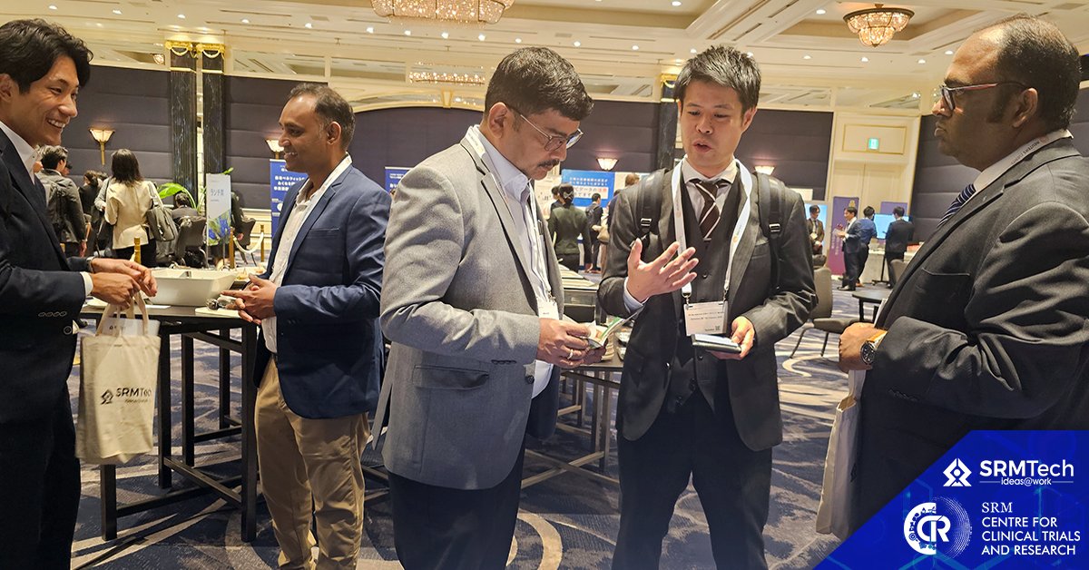 SRMTechOfficial's tweet photo. We have wrapped up our first successful Pharma event in Japan! 📢
 
Over two days, we showcased our comprehensive digital capabilities across the healthcare and life sciences spectrum, transforming pharma operations &amp; improving patient outcomes.
 
#SRMTech #REJapan #LifeSciences https://t.co/ak3h1tlb5L