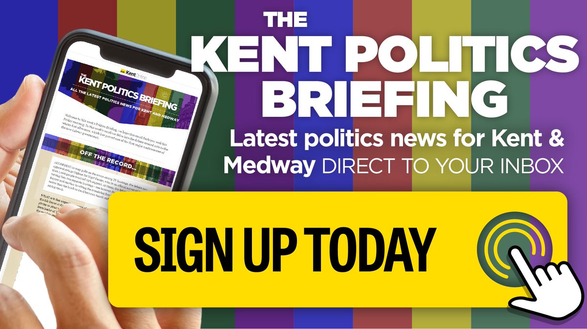 Interested in politics here in Kent and at Westminster? We've launched a brand new politics newsletter, which brings you the very latest news and gossip. It's out every Friday - sign up here 👉  kentonline.co.uk/newsletters/