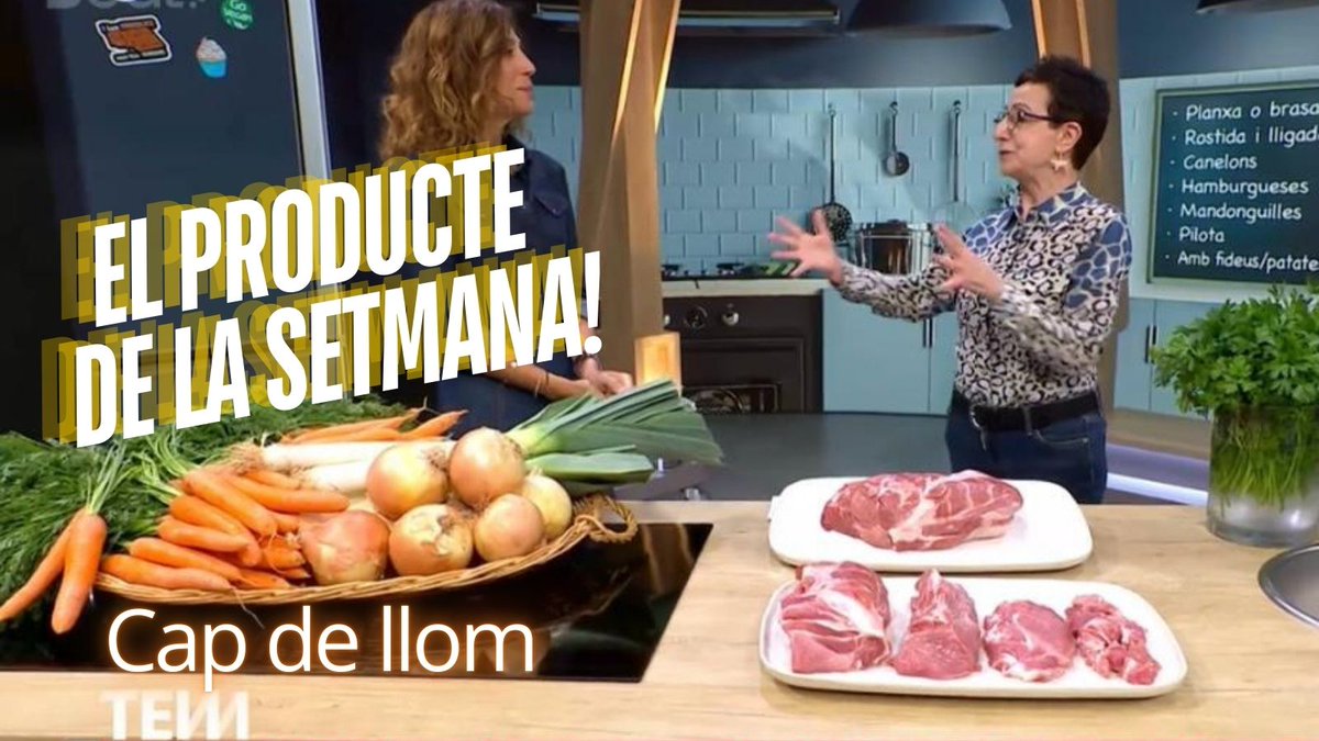 assocome_mb's tweet photo. És un plaer col·laborar amb el nostre #productefresc🐟🥭, cada dimarts, al @totesmoutv3 amb @Xef_Ruscalleda i adelitar-nos amb els seus consells i #receptes!
⭐Aquesta setmana: Cap de llom🐽
🤩Descobreix aquí tots els secrets d'aquesta peça tan gustosa👉🏻 https://t.co/eoUQIPQRV1 https://t.co/G4Ux7Y10Cl