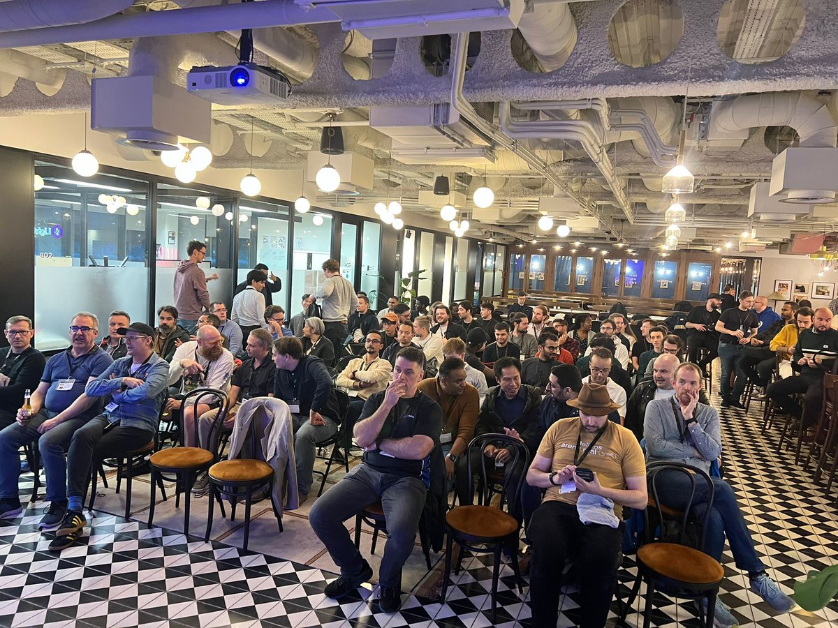 Parity Technologies (@paritytech) on Twitter photo Parity's Maciej Żyszkiewicz was one of three speakers at last night's <a href="/RustMatters/">Rust Matters</a> meetup in London sponsored by <a href="/KeyrockTrading/">Keyrock 🔑🪨</a> and <a href="/UMATR_io/">UMATR | Software Engineering & AI Recruitment</a>.
Lots of Web2 engineers were very curious to learn how Parity uses Rust for the benefit of the <a href="/Polkadot/">Polkadot</a> eco! Parity's Maciej Żyszkiewicz was one of three speakers at last night's <a href="/RustMatters/">Rust Matters</a> meetup in London sponsored by <a href="/KeyrockTrading/">Keyrock 🔑🪨</a> and <a href="/UMATR_io/">UMATR | Software Engineering & AI Recruitment</a>.
Lots of Web2 engineers were very curious to learn how Parity uses Rust for the benefit of the <a href="/Polkadot/">Polkadot</a> eco!