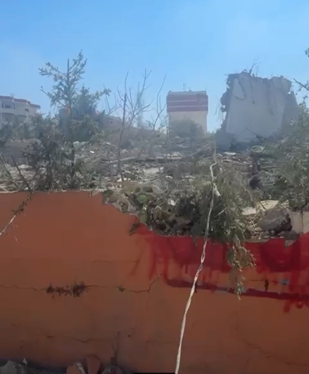 بيتنا…أحلى بيت بالدني وأدفى محل بالكون…جنينتنا أحلى وأطيب جنينة بالعالم…عمر من الذكريات..دهر من الشقى والتعب…وسنين من المشاعر راحوا اليوم 
ولا مش المهم سلامتنا، هو سلامتنا وهو روحنا وهو راحة بالنا…ولا مش فدا حدا