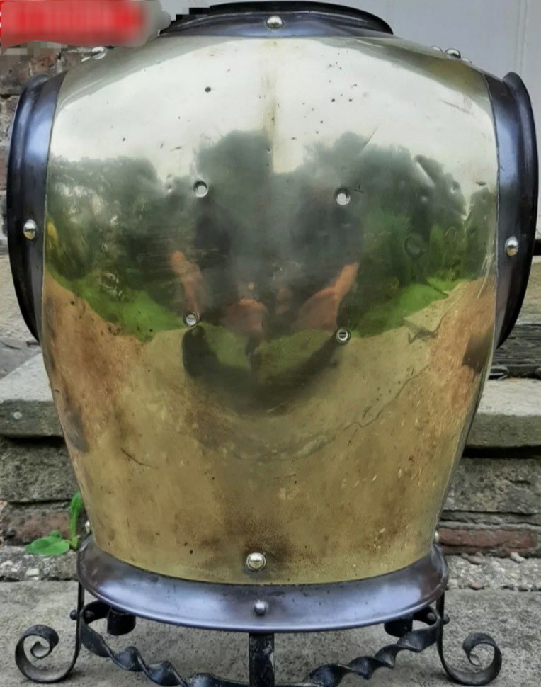 militariafair's tweet photo. Lovely French 2nd Empire Carabiniers brass &amp; iron back plate converted to a fire guard.
Available at the next Thetford Militaria Fair on Sunday 6th October . Always a great selection of Militaria for sale .
https://t.co/EPYvdHv18L
#carabiniers #militariafair #Militaria #thetford https://t.co/AJwgsiAIpg