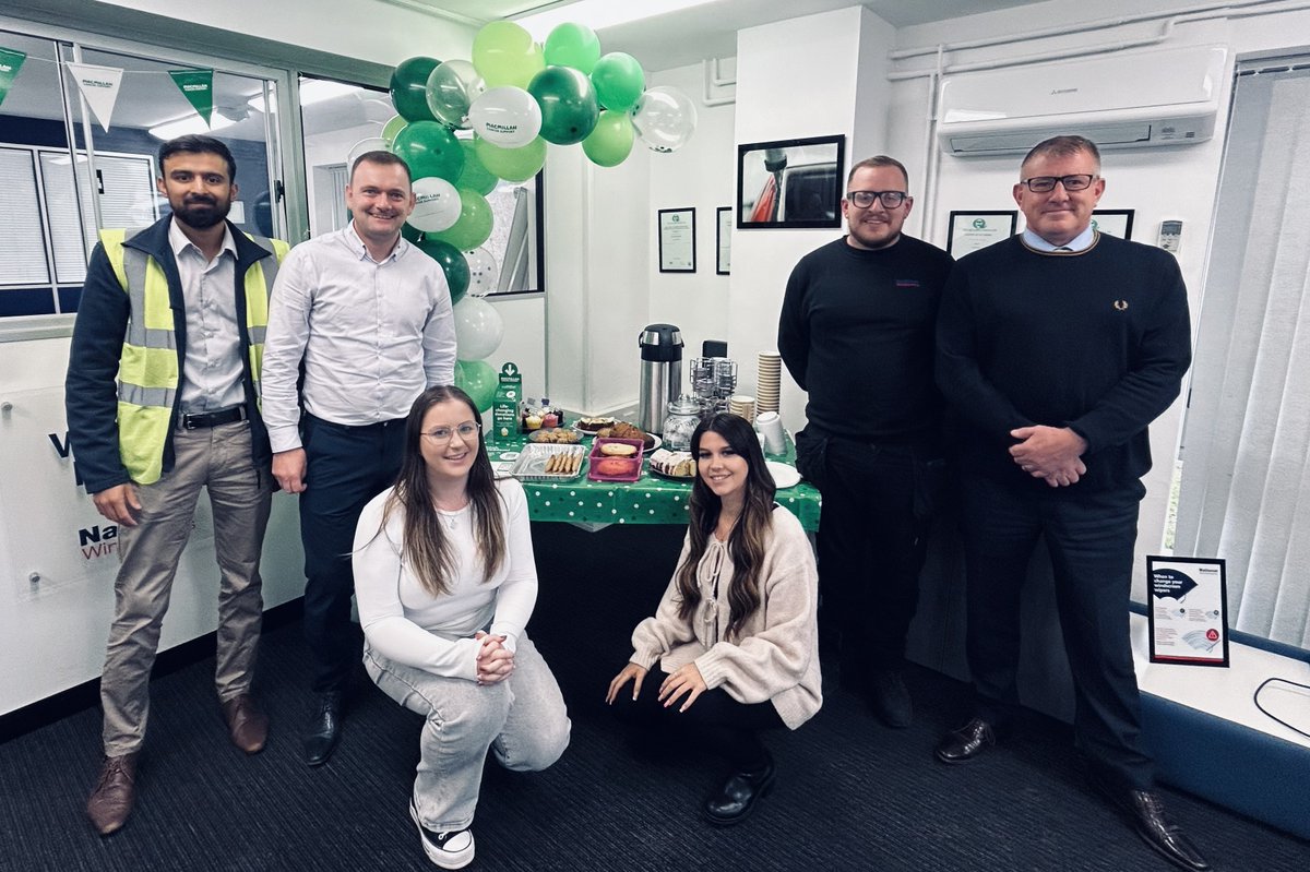 We are bringing the team together today at the Leicester centre for a coffee morning to raise money for Macmillan Cancer Support. ☕🍰❇

Donations help the charity to support the 3 million people in the UK living with cancer.

 macmillan.org.uk

#Charity #ESG #Macmillan